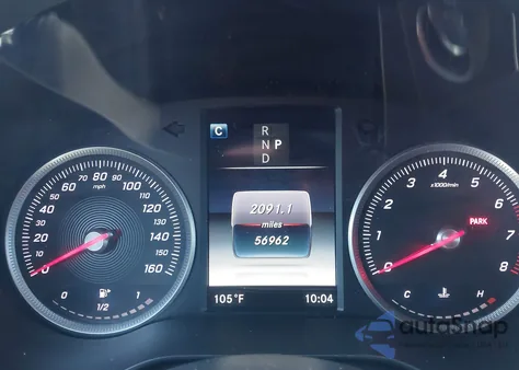 2018 Mercedes-Benz Glc 300 Coupe 4Matic из США, поврежденный, VIN WDC0J4KB4JF334981